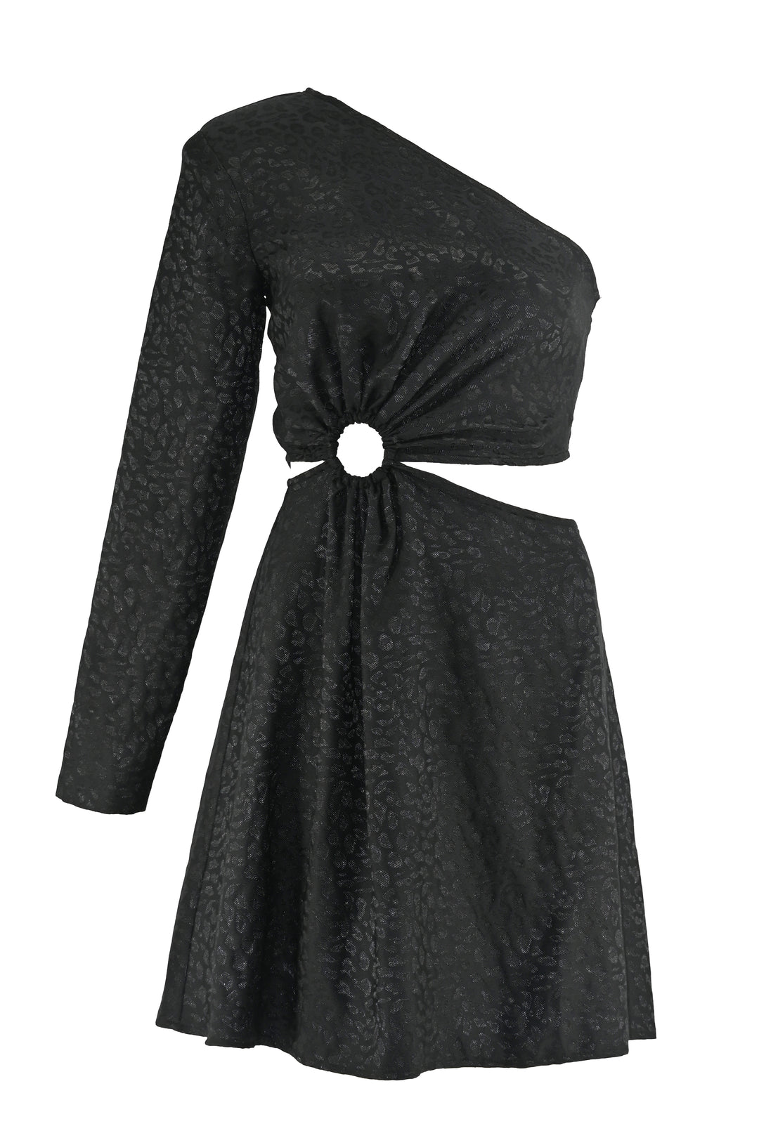 Off shoulder Sample Black Dress