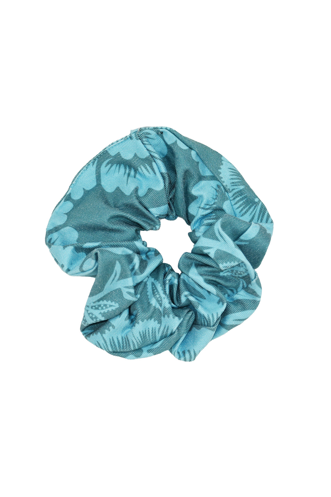 Corfu Blue Scrunchie
