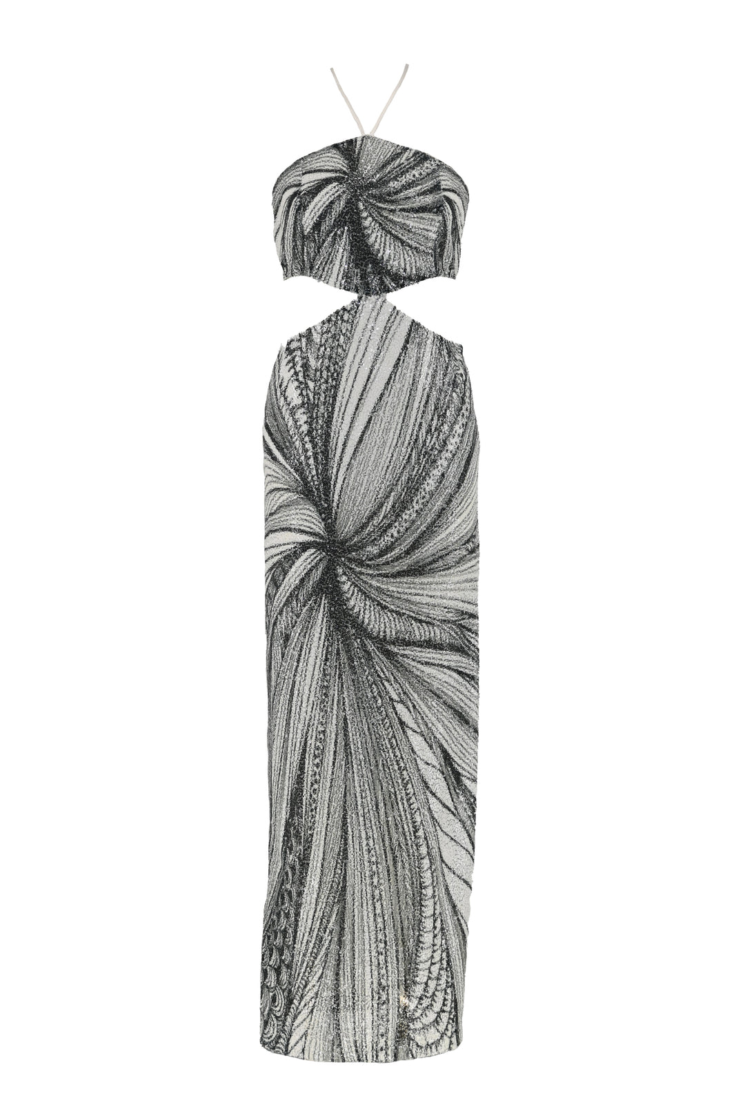 Dahlia Black & White Maxi Dress