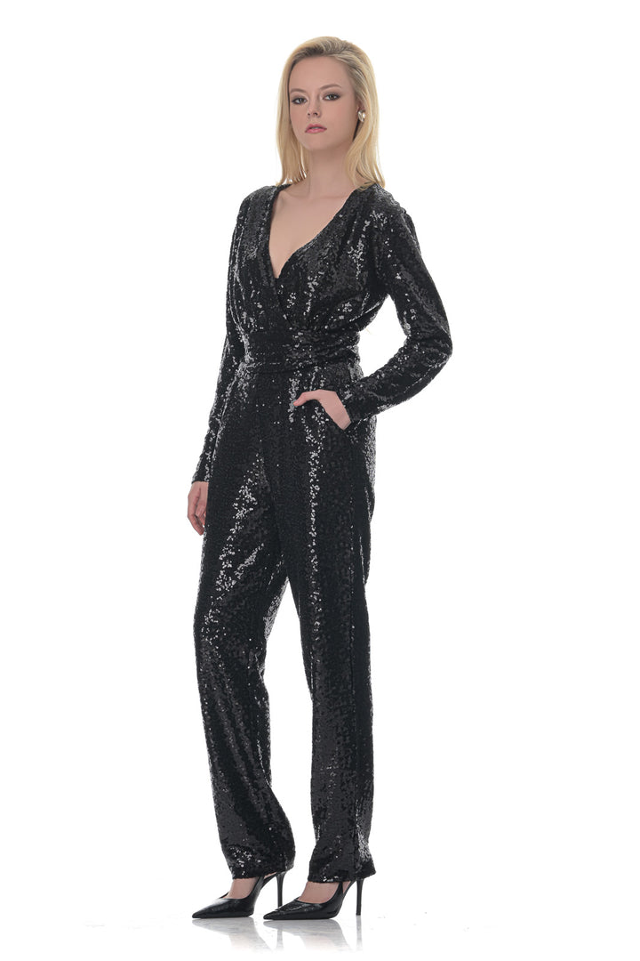 Metro Sequin Jumpsuit