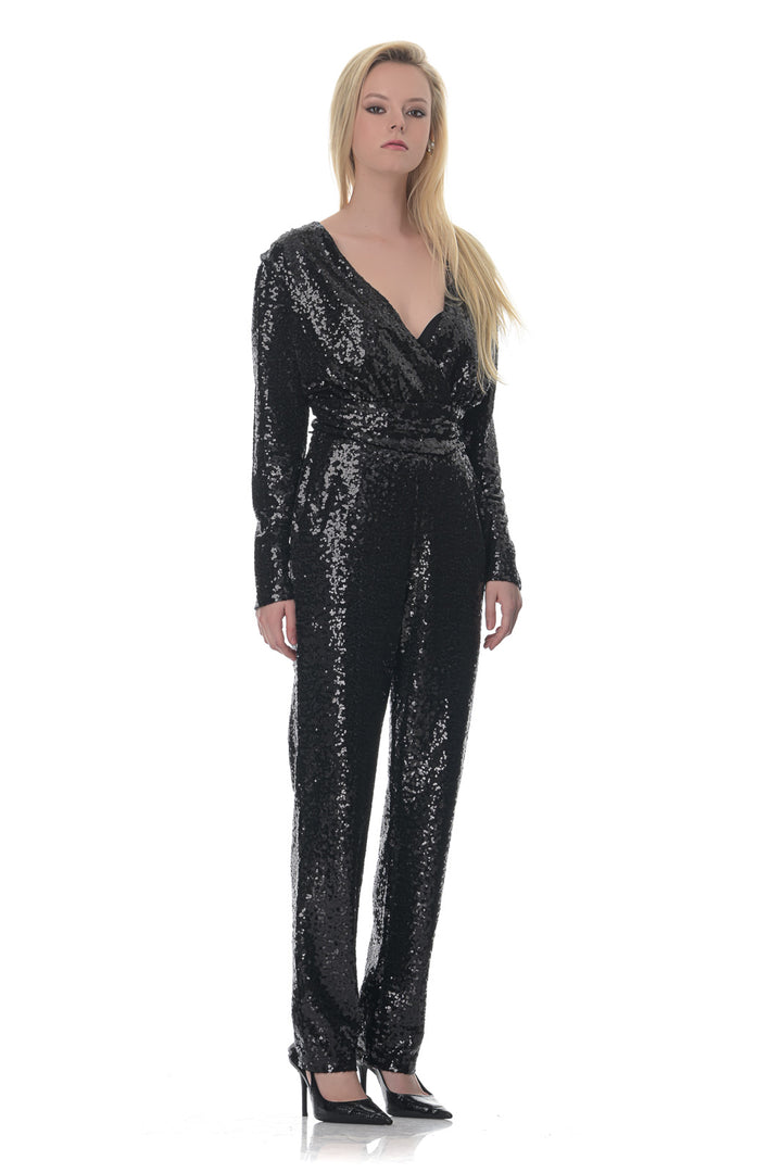 Metro Sequin Jumpsuit
