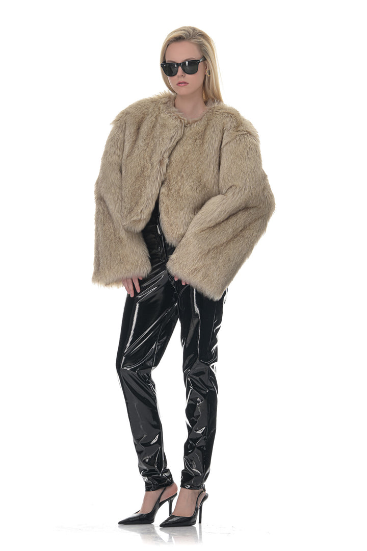 NYC Beige Fur