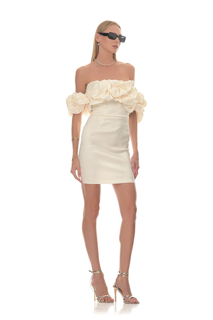 Cannes Off White Dress