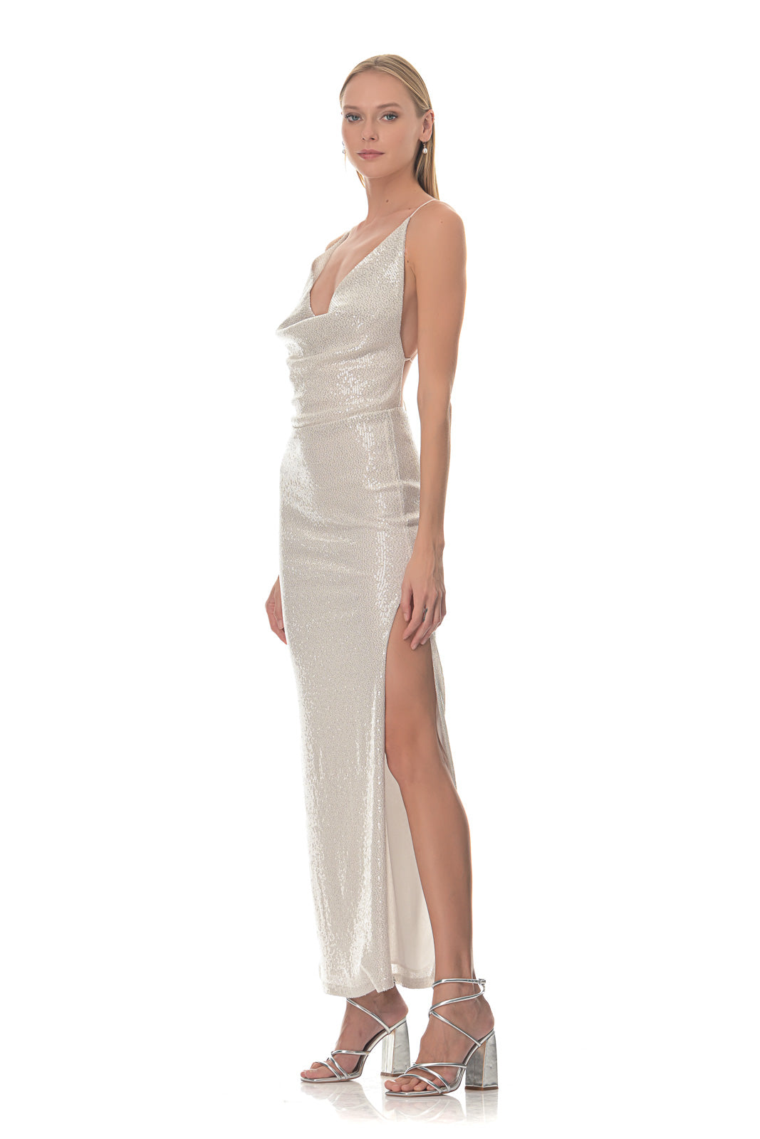 Mykonos Light-Grey Dress
