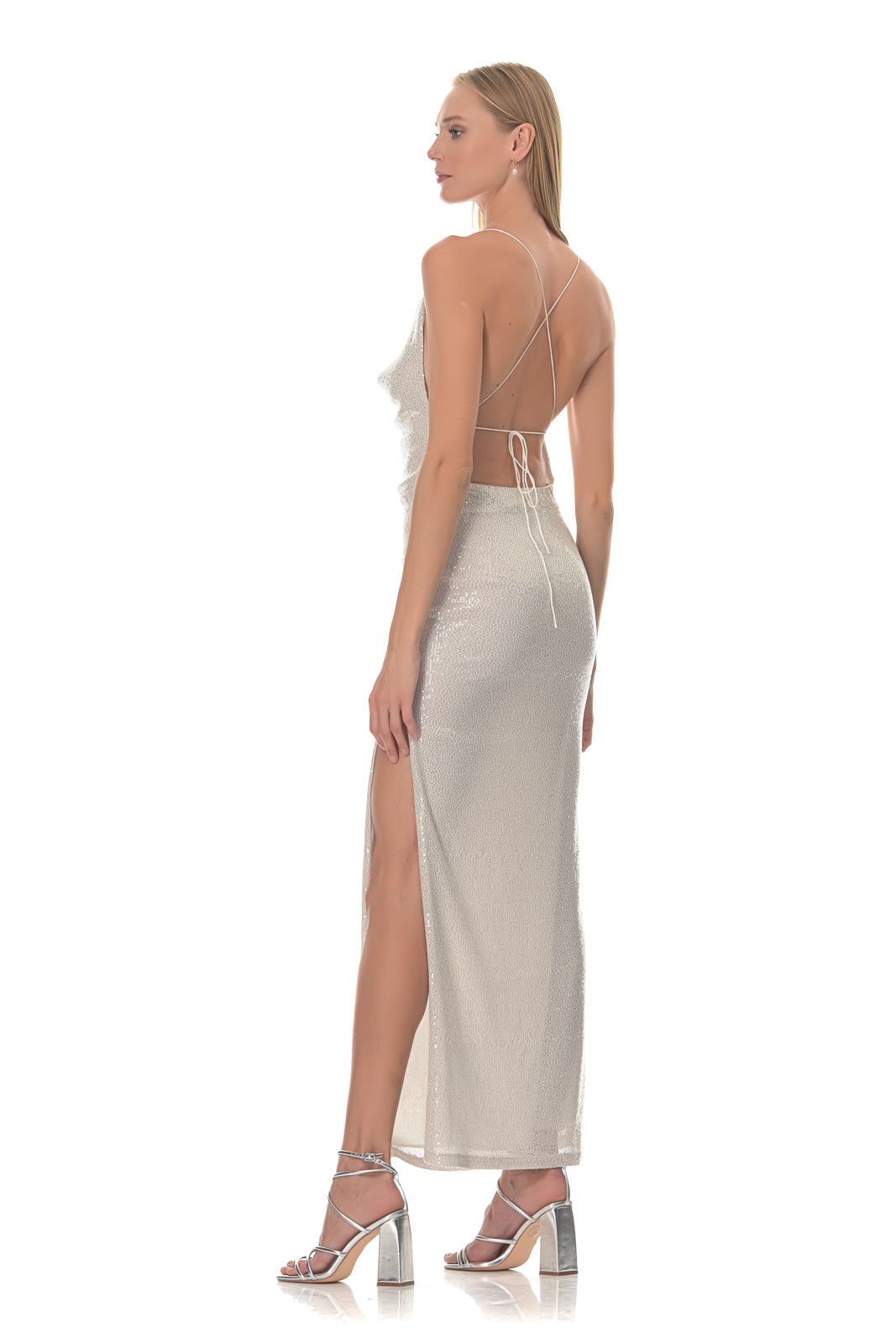 Mykonos Light-Grey Dress