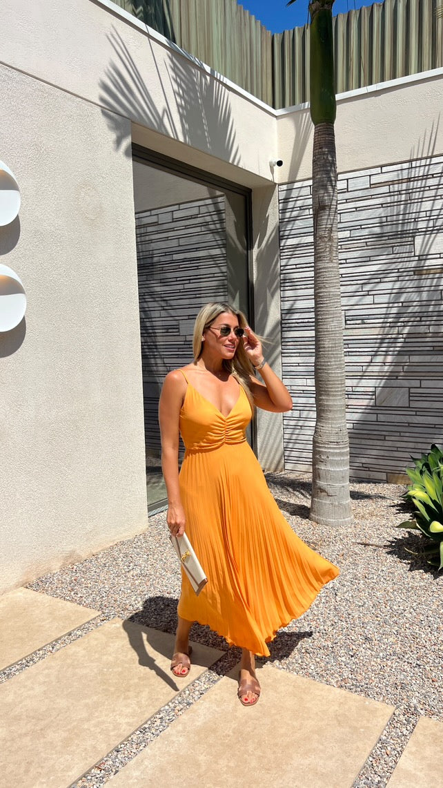 Cameo Orange Dress