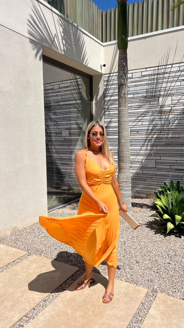 Cameo Orange Dress