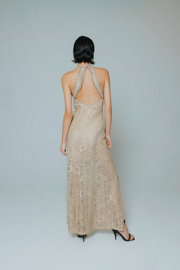 Kalmia Beige Dress