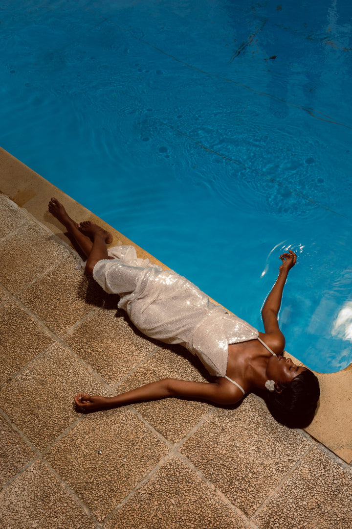 Scarlet O'hara White Dress