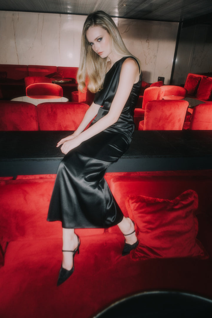 Serenade Black Dress