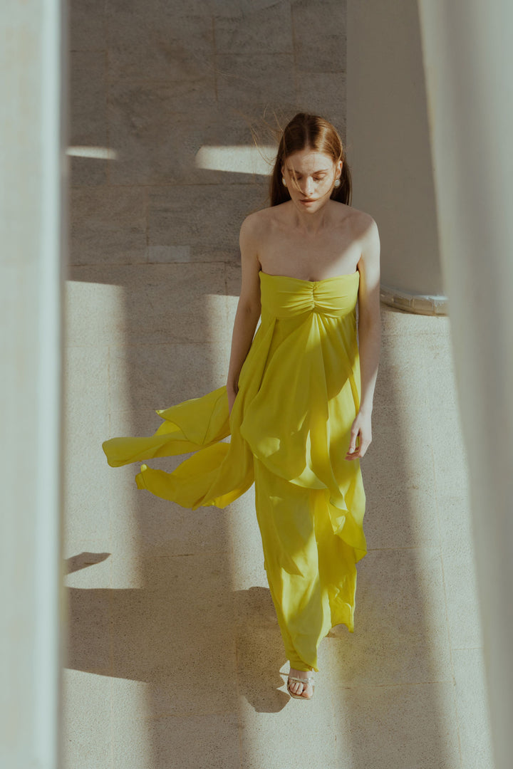 Zanzibar Dress Yellow