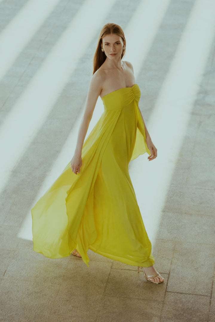 Zanzibar Dress Yellow