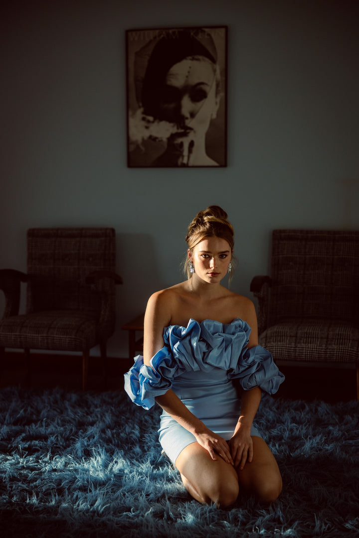 Cannes Blue Dress