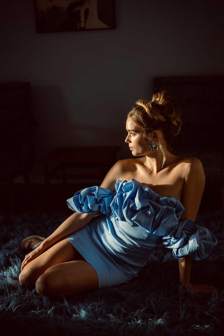 Cannes Blue Dress