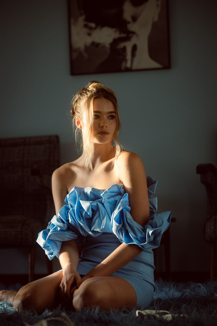 Cannes Blue Dress