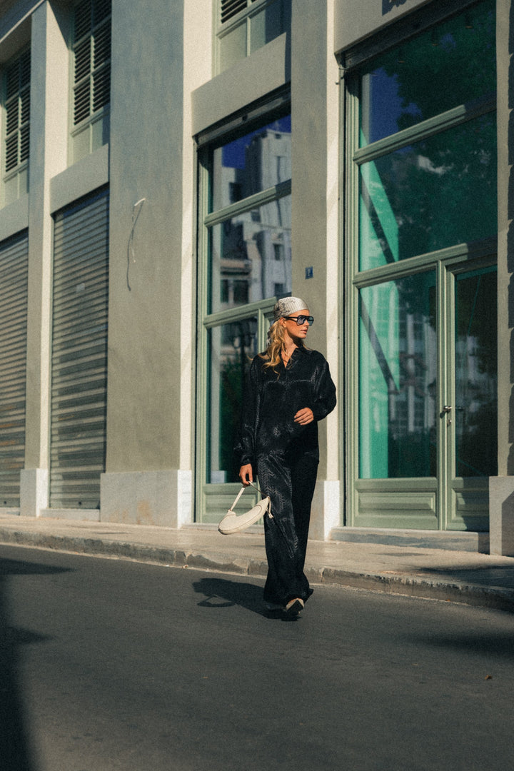 Signature Black Trousers