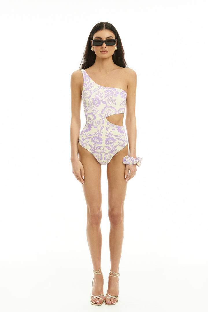 Corfu Purple One Piece