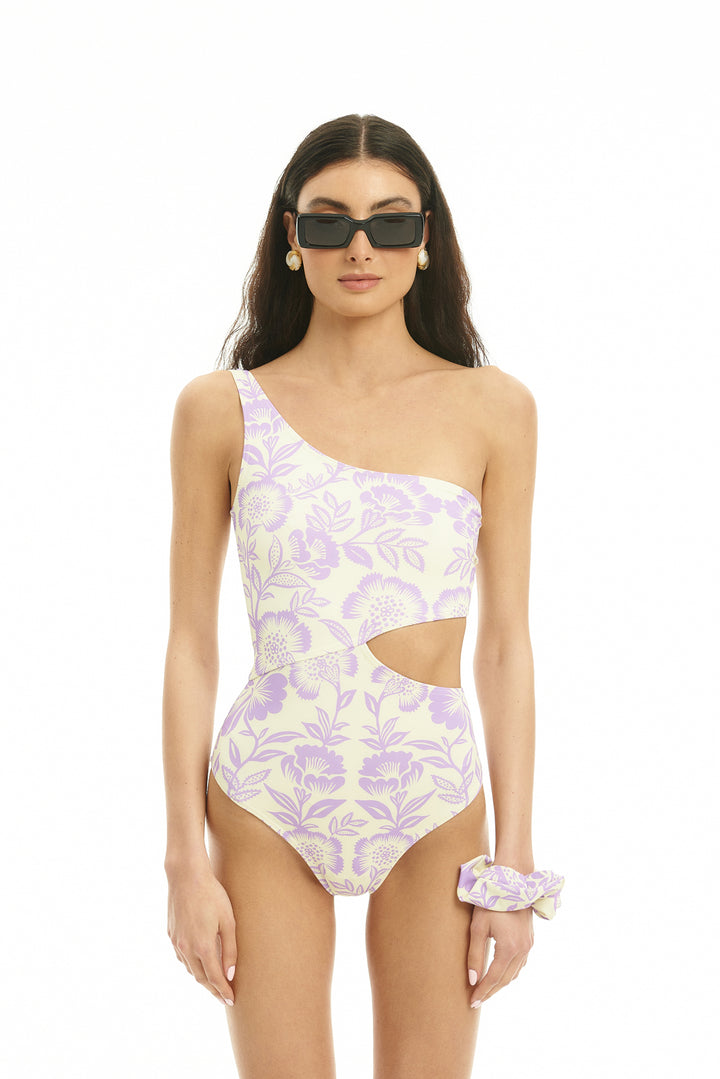 Corfu Purple One Piece