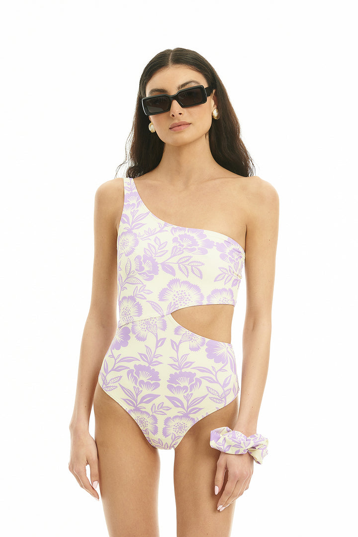 Corfu Purple One Piece