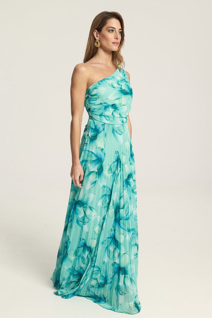 Centerpriece Green Dress