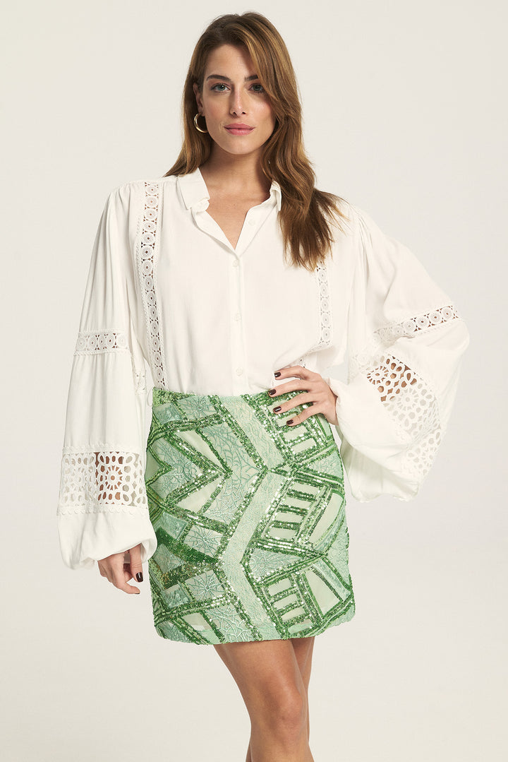 Curtain Call White Shirt