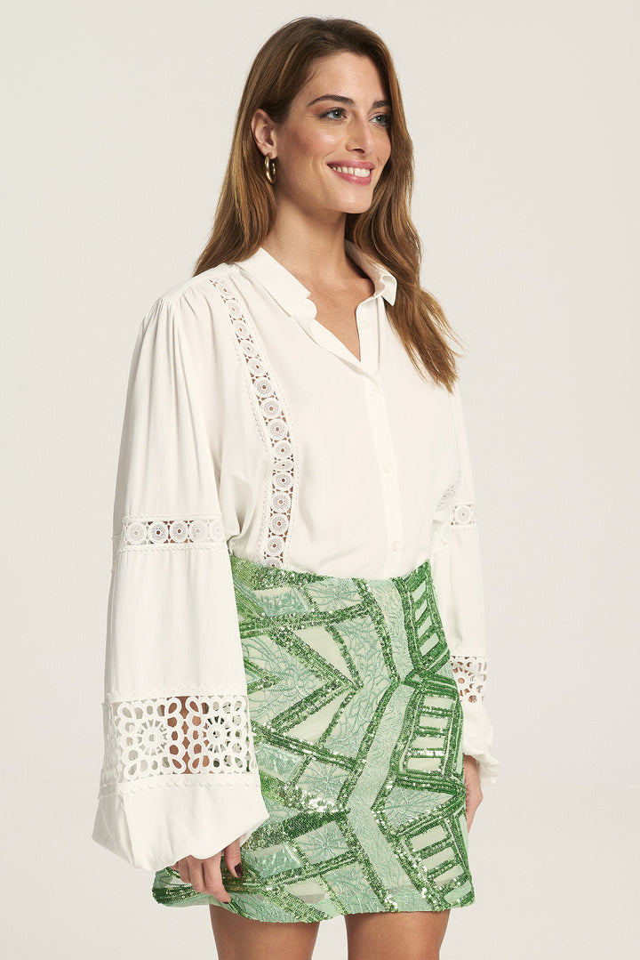 Curtain Call White Shirt