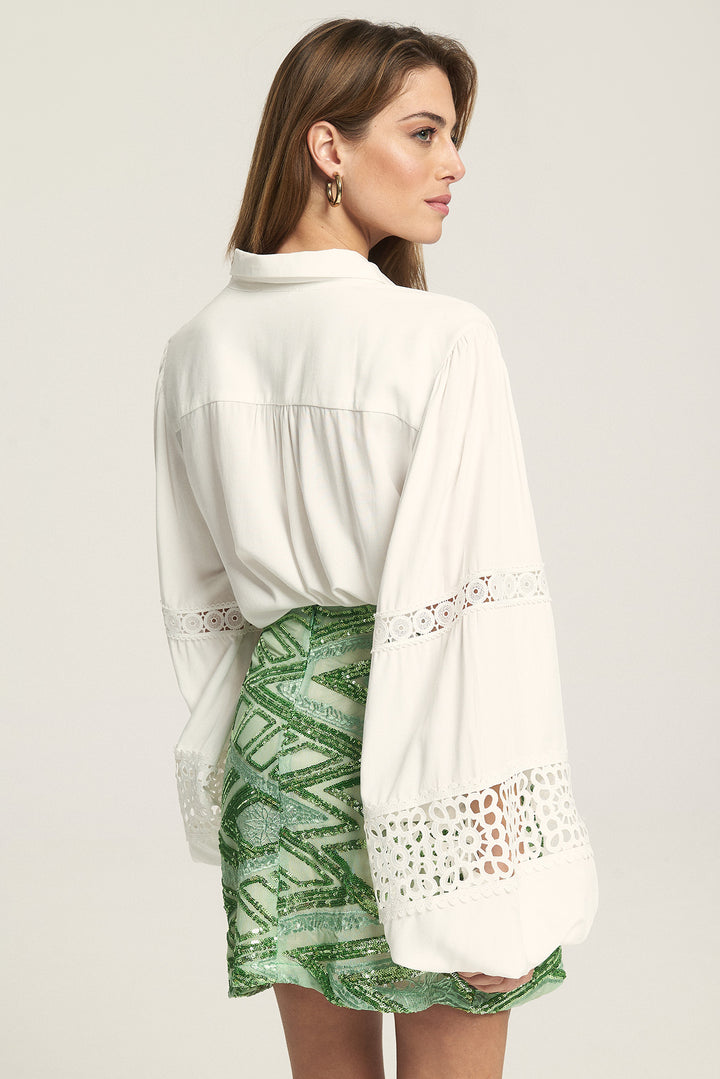 Curtain Call White Shirt