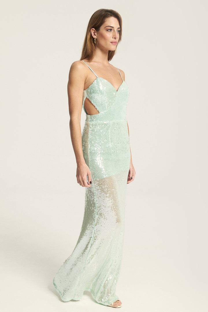 Scarlett O'Hara Mint Dress