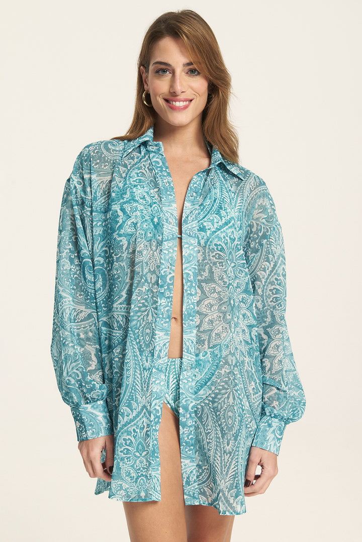 Miranda Prisley Green Shirt