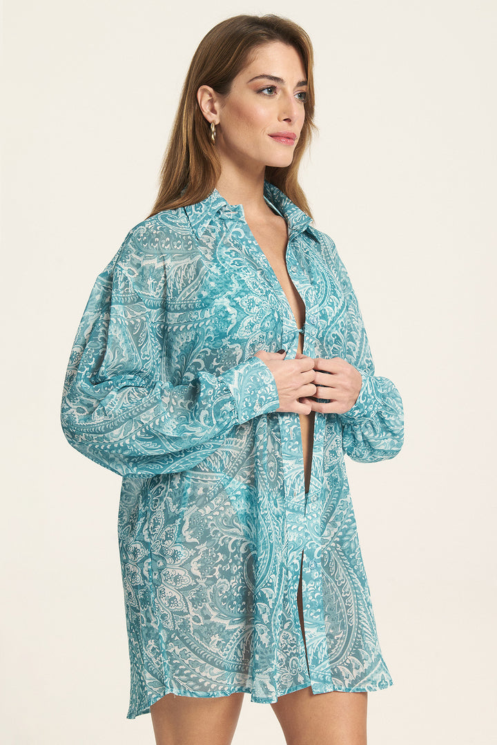 Miranda Prisley Green Shirt