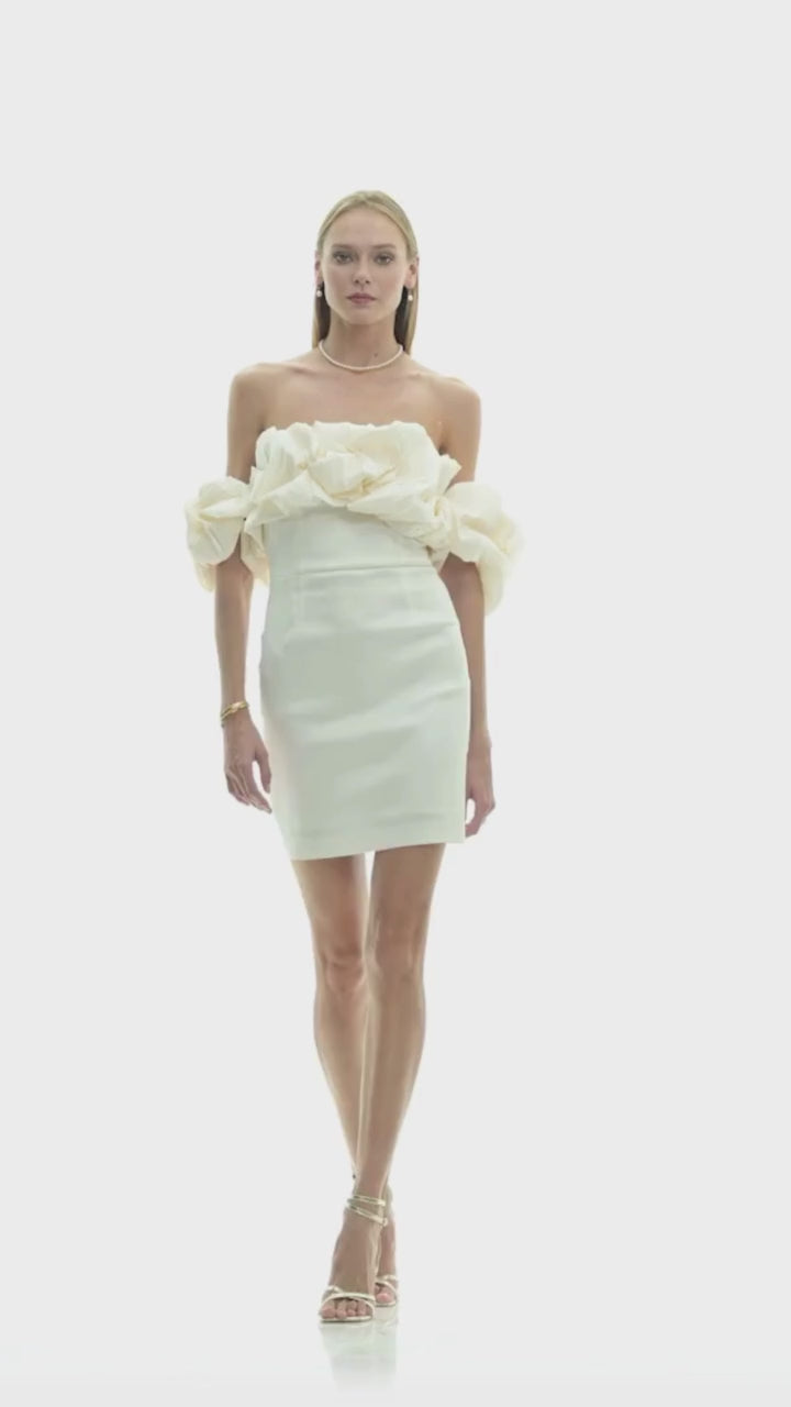 Cannes Off White Dress