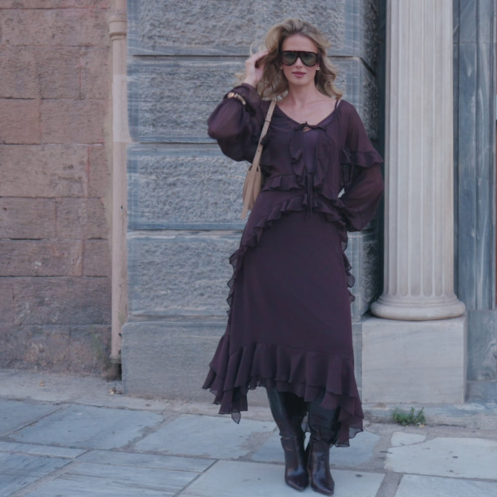 Aperitivo Brown Dress