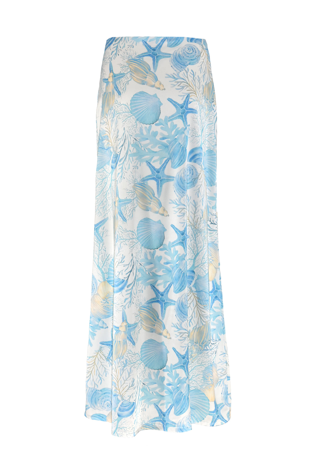 After Blue Print Skirt