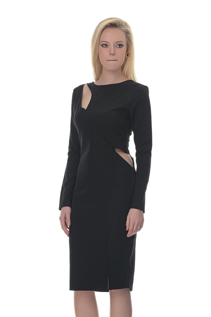 Cut out Midi Sample Dress