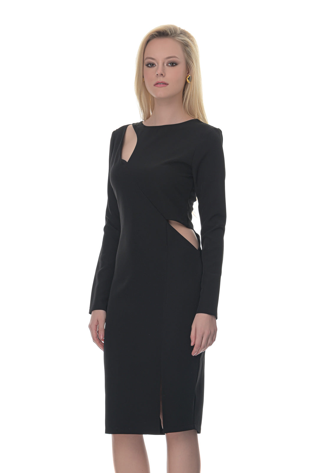 Cut out Midi Sample Dress