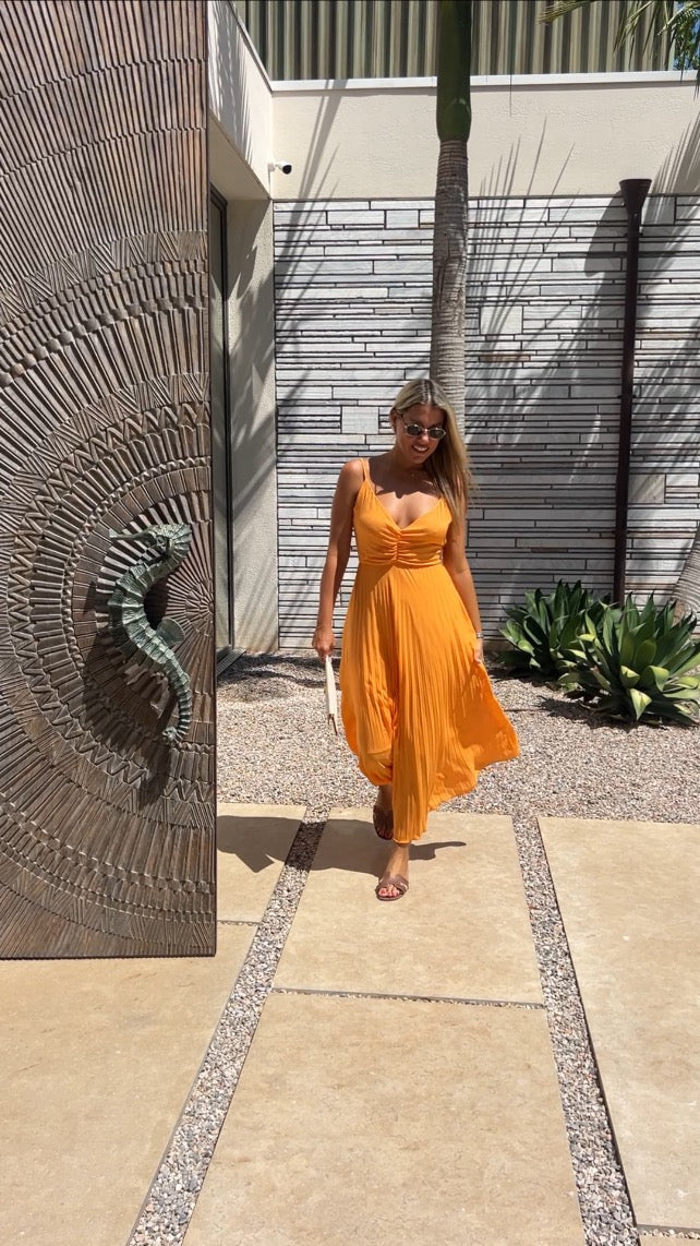 Cameo Orange Dress