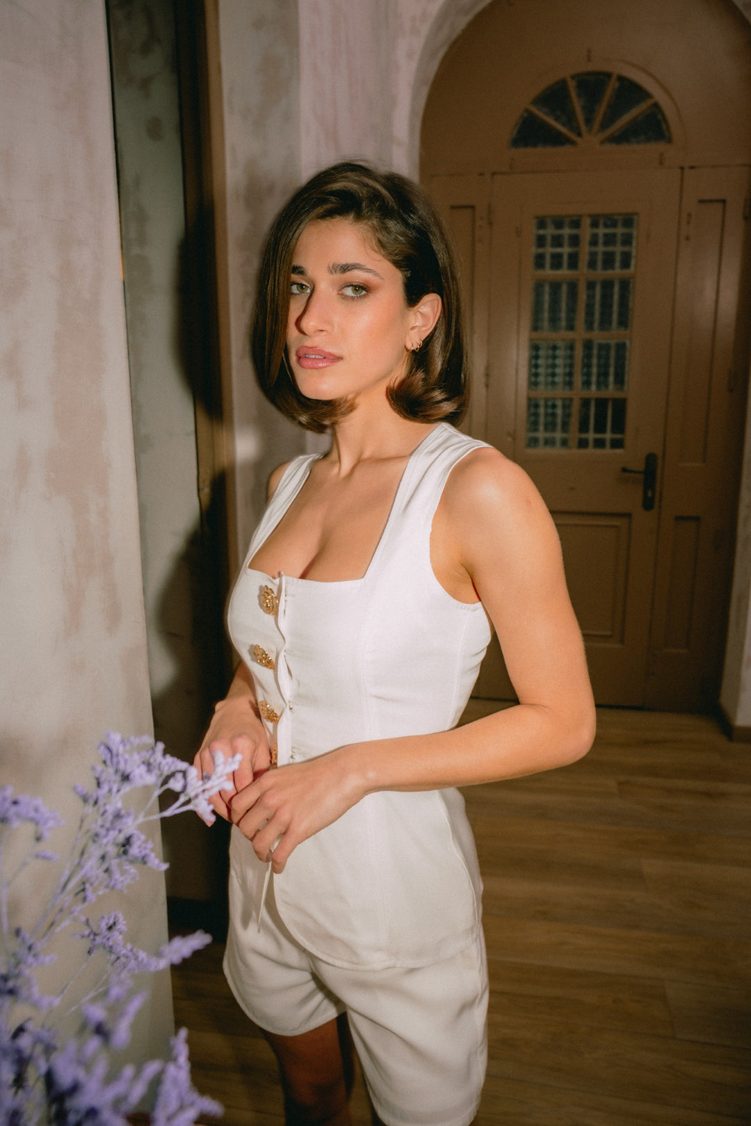Deadline Trousers White Set