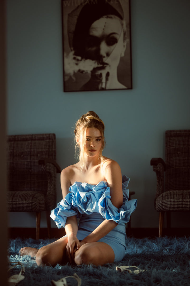 Cannes Blue Dress