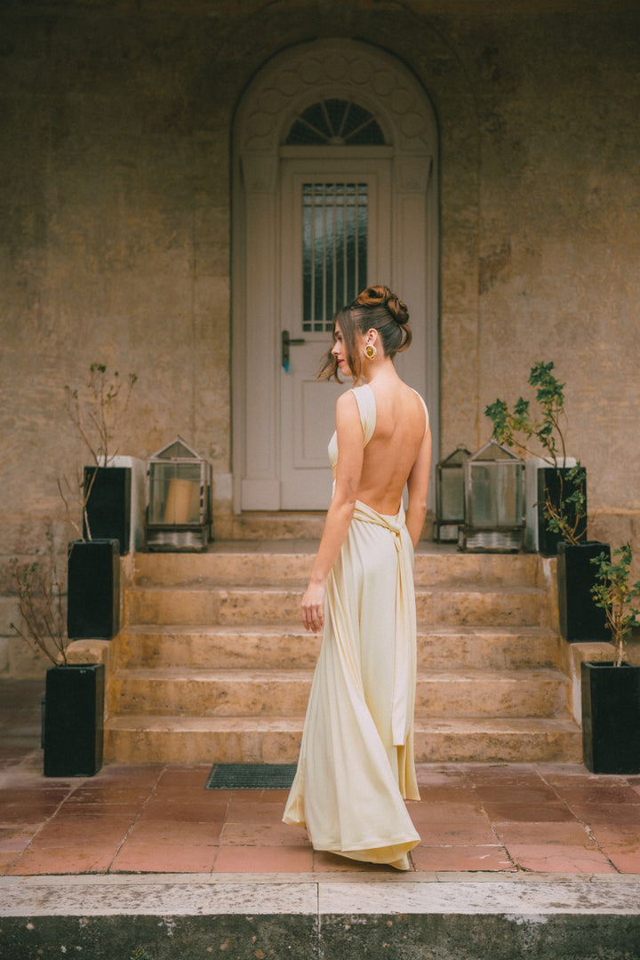 Maldives Maxi Yellow Dress
