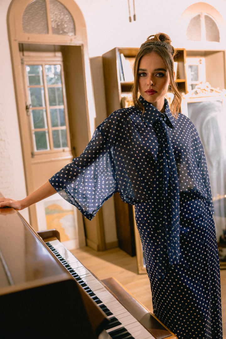 Bloom Polka Dot Shirt