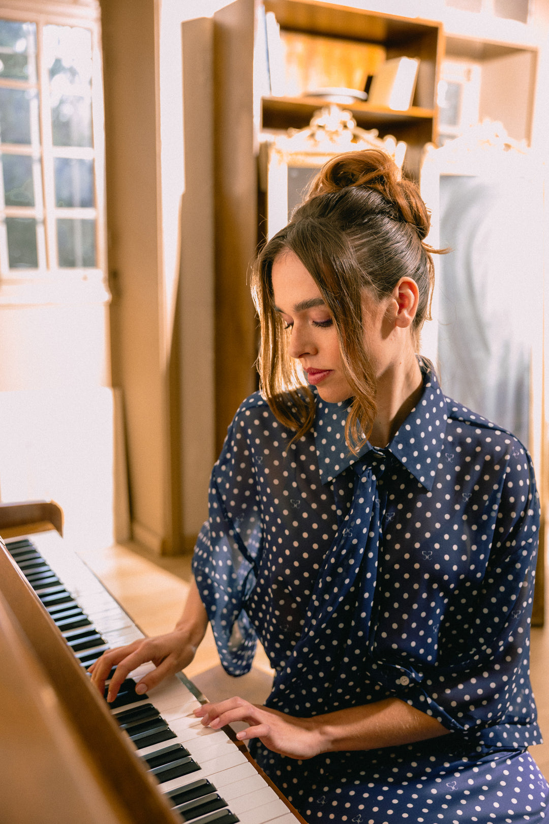 Bloom Polka Dot Shirt