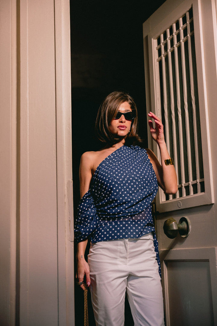 Court Polka Dot Top
