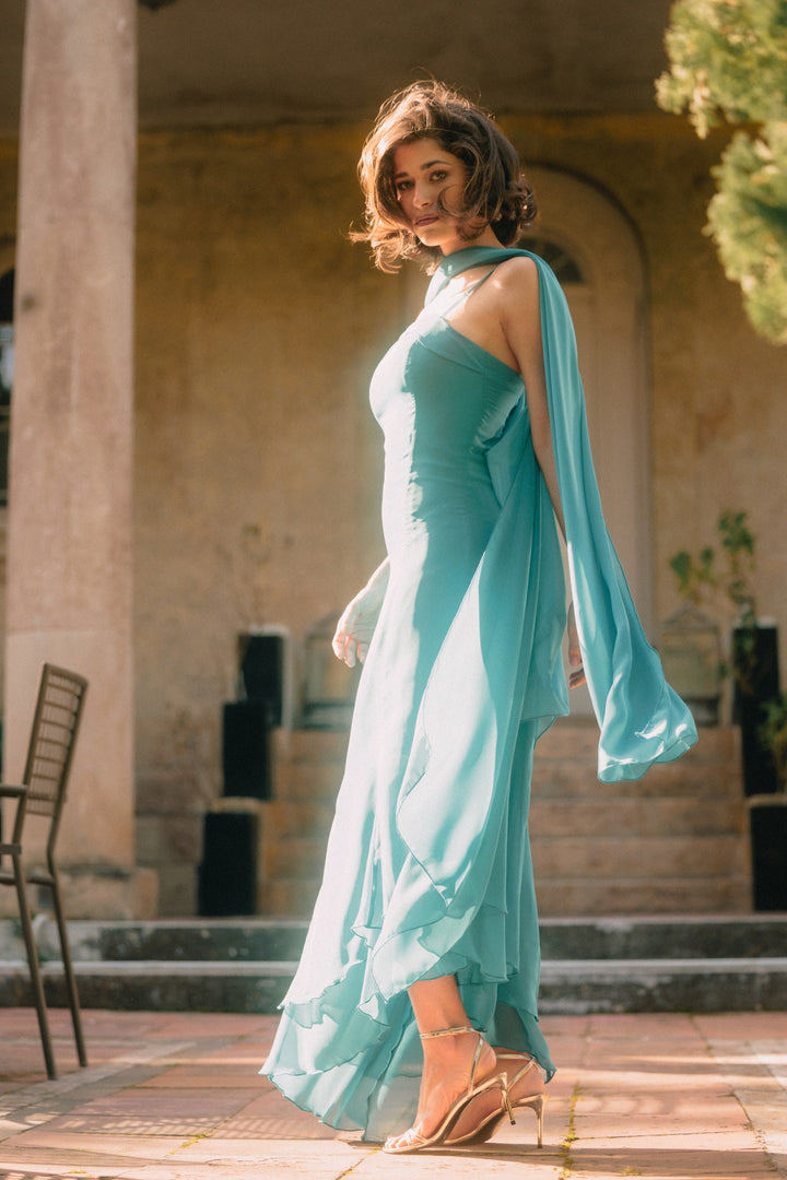 Aqua Blue Dress