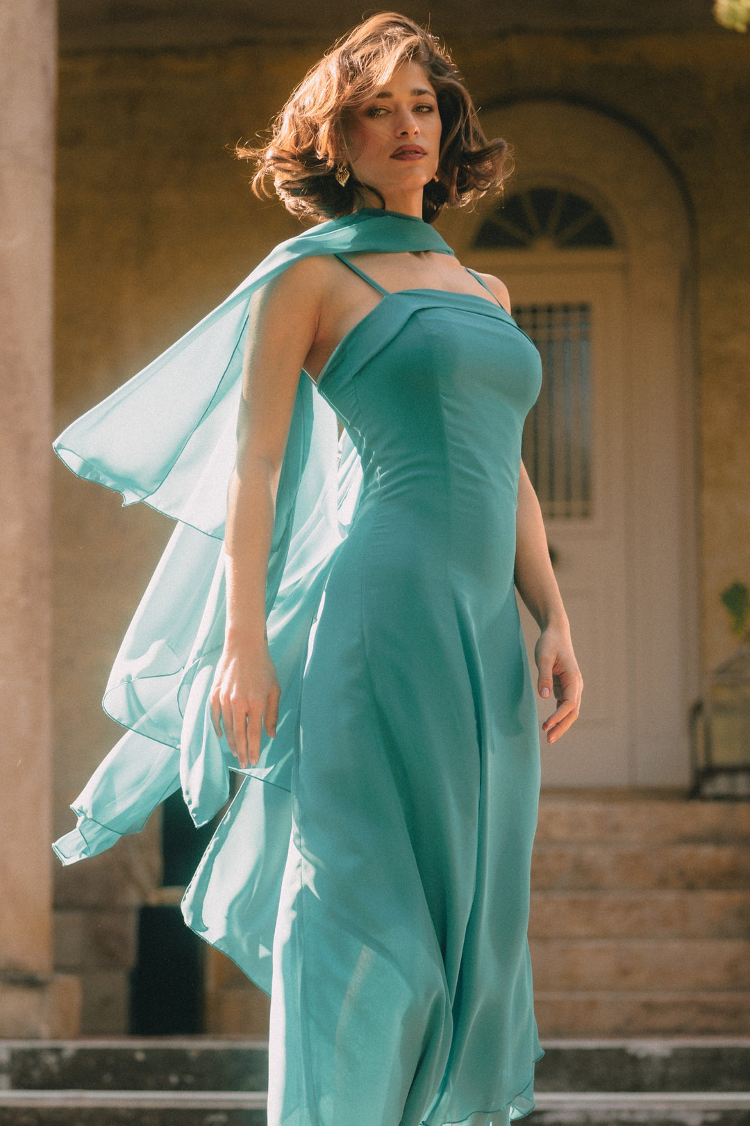 Aqua Blue Dress