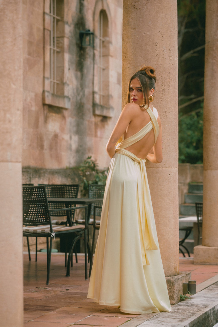 Maldives Maxi Yellow Dress