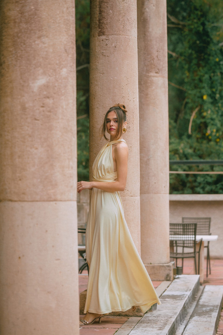 Maldives Maxi Yellow Dress