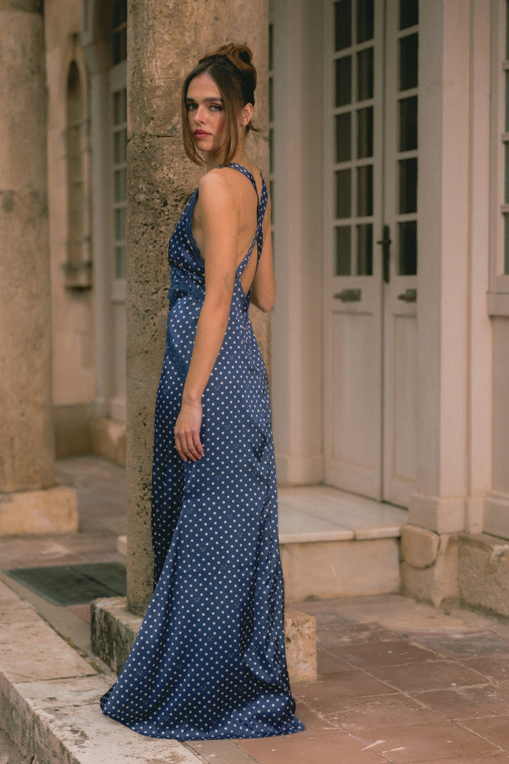 Again Polka Dot Dress