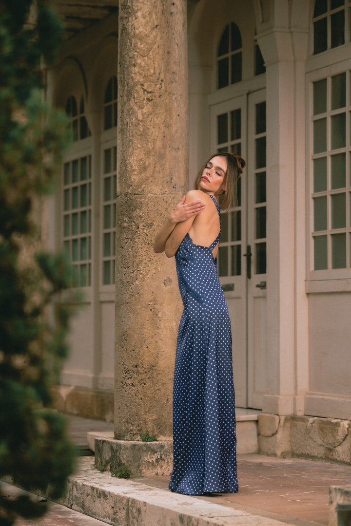 Again Polka Dot Dress