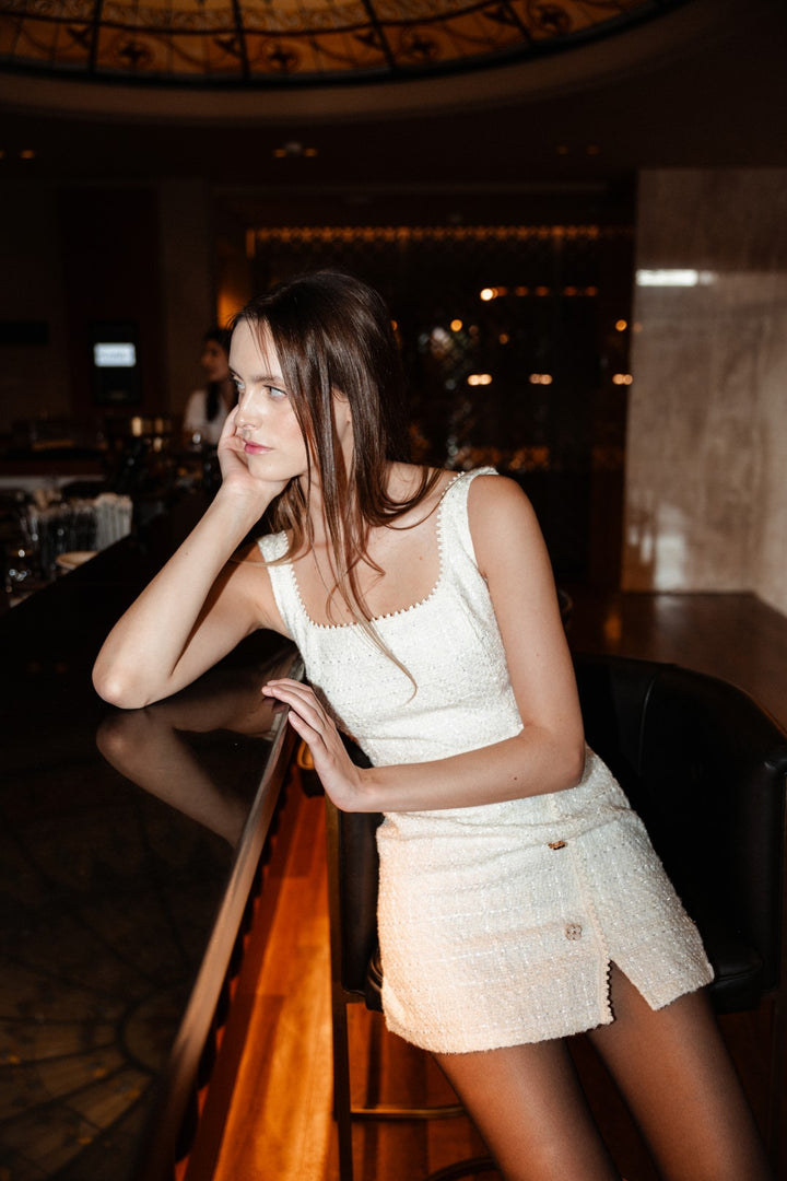 Diva White Dress