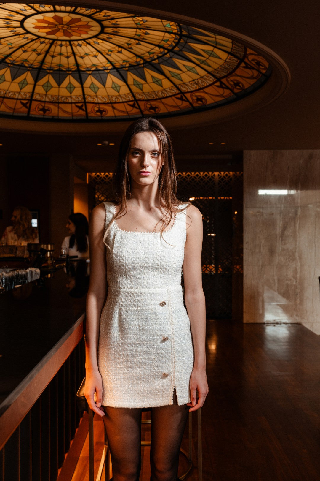 Diva White Dress
